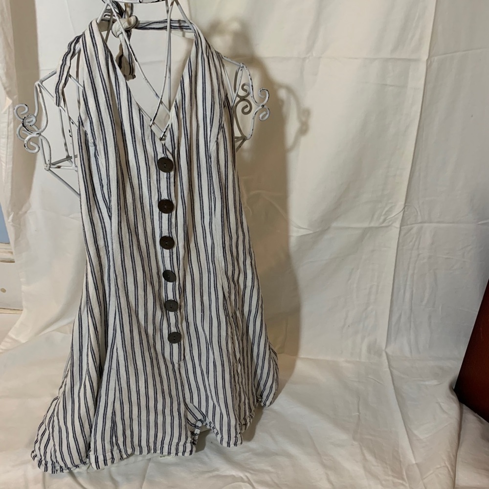 Urban Outfitters striped romper